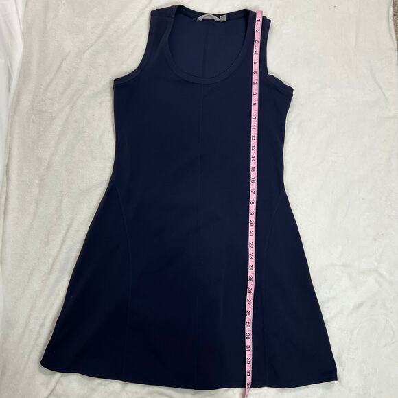 Athleta Navy Blue Knit Tank Dress Size Medium - Picture 8 of 8